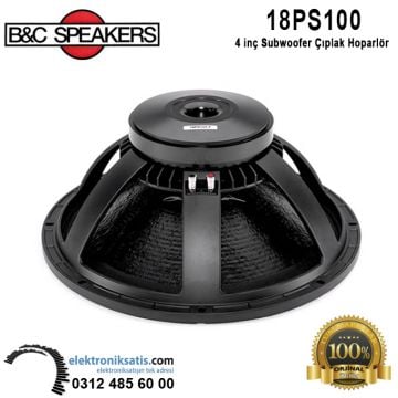 B&C 18PS100 18 inc 45 cm Subwoofer Hoparlör