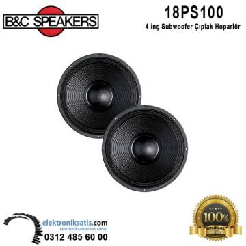B&C 18PS100 18 inc 45 cm Subwoofer Hoparlör