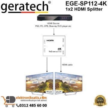 Geratech EGE-SP112-4K 1x2 HDMI Splitter