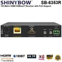 Shinybow SB-6353R HDMI HDBaseT Extender Receiver with PoH Support