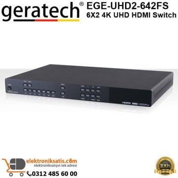 Geratech EGE-UHD2-642FS 6X2 4K UHD HDMI Switch