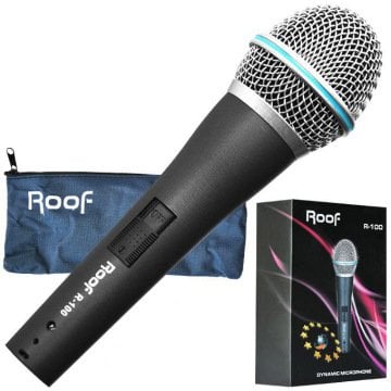 Roof R-100 Dinamik Vokal Mikrofon