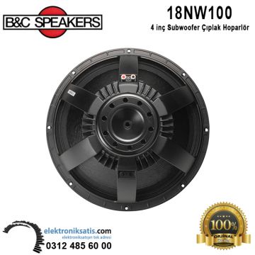 B&C 18NW100 18 inc 45 cm Subwoofer Hoparlör