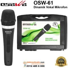 OSAWA OSW-61 Dinamik Vokal Mikrofon