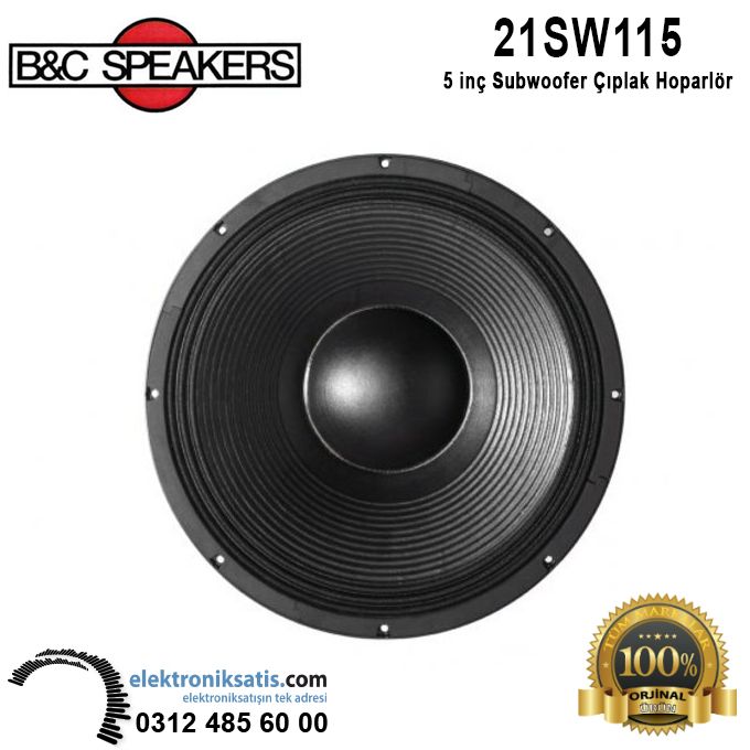 B&C 21SW115 21 inc 53 cm Subwoofer Hoparlör