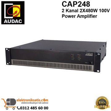 AUDAC CAP248 2 Kanal 2X480W 100V Power Amplifier