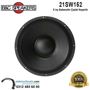 B&C 21SW152 21 inç-53 cm Subwoofer Hoparlör