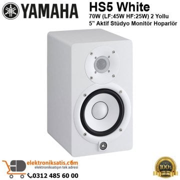 Yamaha HS5 Aktif Stüdyo Referans Monitör Beyaz