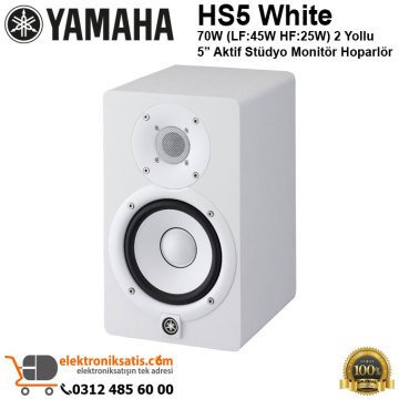 Yamaha HS5 Aktif Stüdyo Referans Monitör Beyaz