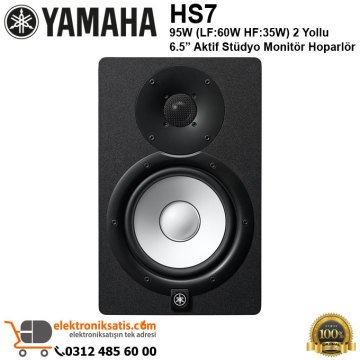 Yamaha HS7 Aktif Stüdyo Referans Monitör Siyah