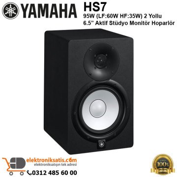 Yamaha HS7 Aktif Stüdyo Referans Monitör Siyah