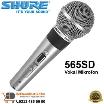 Shure 565SD Dinamik Vokal Mikrofon