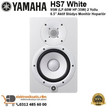 Yamaha HS7 Aktif Stüdyo Referans Monitör Beyaz