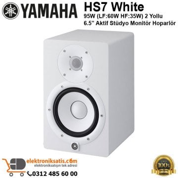 Yamaha HS7 Aktif Stüdyo Referans Monitör Beyaz