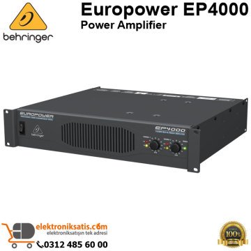 Behringer Europower EP4000 Power Amplifier