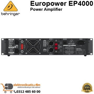 Behringer Europower EP4000 Power Amplifier