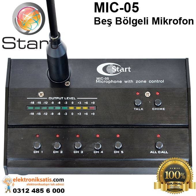 Start MIC-05 Beş Bölgeli Mikrofon