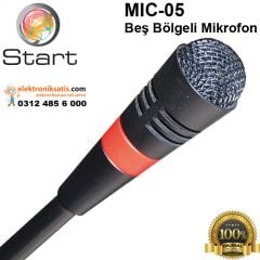 Start MIC-05 Beş Bölgeli Mikrofon