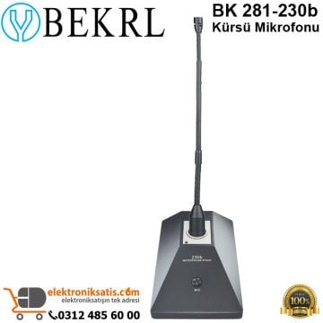 Bekrl BK 281-230b Kürsü Mikrofonu