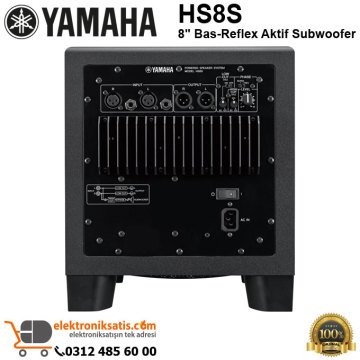 Yamaha HS8S 150 Watt Aktif Subwoofer
