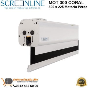 Screenline MOT 300 CORAL 300 x 225 Motorlu Perde