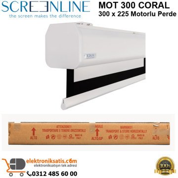 Screenline MOT 300 CORAL 300 x 225 Motorlu Perde