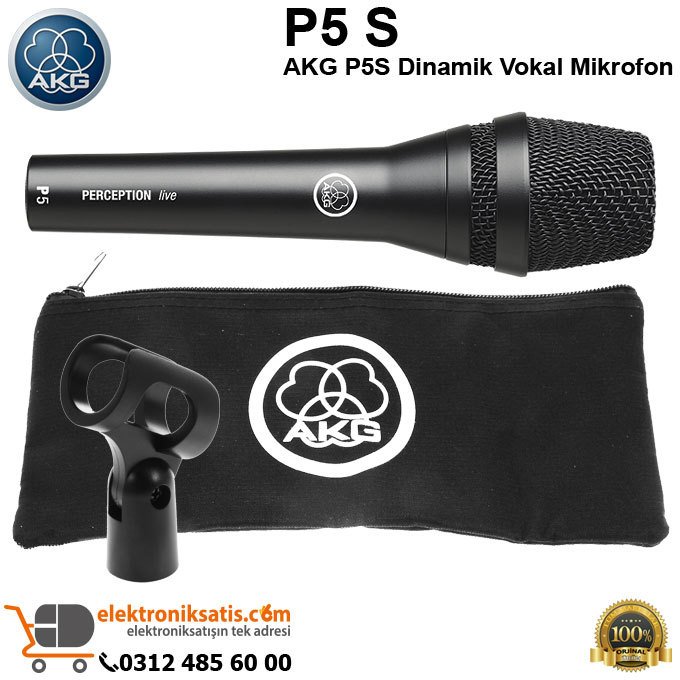 AKG P5 S Dinamik Vokal Mikrofon