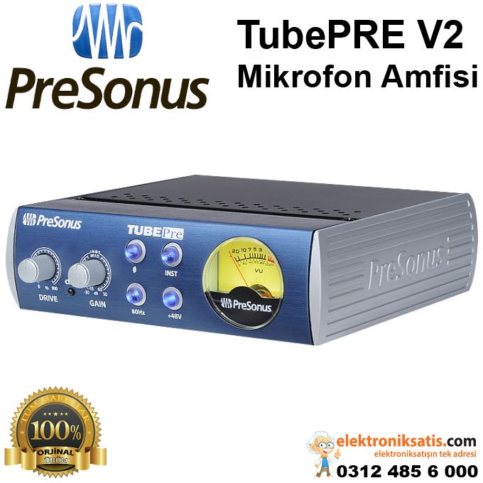 PRESONUS TubePRE V2 Mikrofon Amfisi