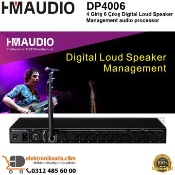 Hmaudio DP4006 4X6 Dijital Audio Processor