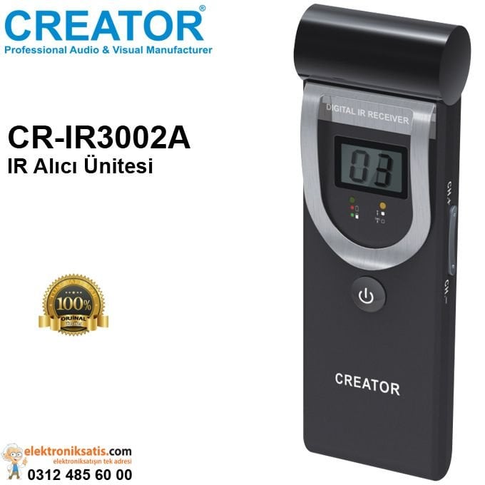 Creator CR-IR3002A 8 Kanal IR Alıcı Ünitesi