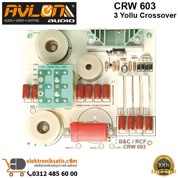 Avlon Audio CRW 603 3 Yollu Crossover