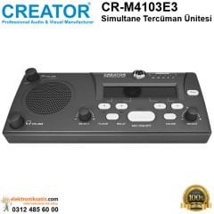 Creator CR-M4103E3 Simultane Tercüman Ünitesi