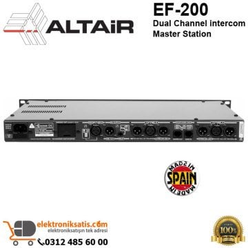 Altair EF-200 Dual Channel intercom Master Station