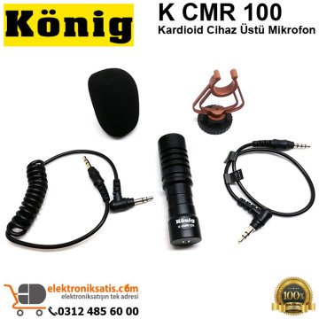 König K CMR 100 Kardioid Cihaz Üstü Mikrofon
