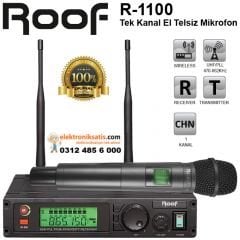 Roof R-1100 El Telsiz Mikrofon