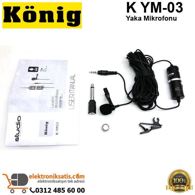 König K YM-03 Yaka Mikrofonu