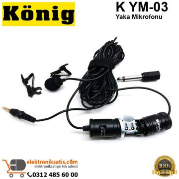 König K YM-03 Yaka Mikrofonu