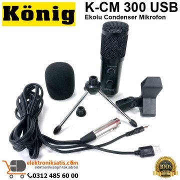 König K-CM 300 USB Ekolu Condenser Mikrofon