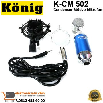 König K-CM 502 Condenser Stüdyo Mikrofonu