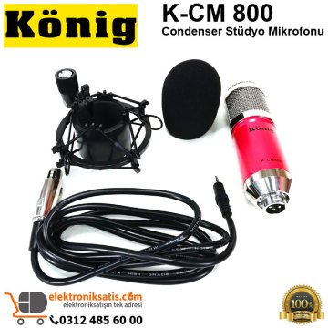 König K-CM 800 Condenser Stüdyo Mikrofonu