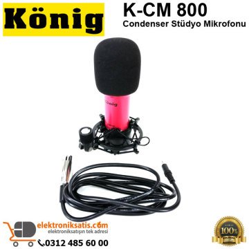 König K-CM 800 Condenser Stüdyo Mikrofonu