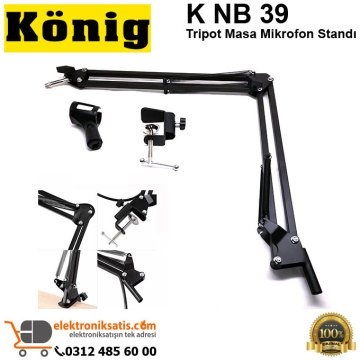 König K NB 39 Tripot Masa Mikrofon Standı