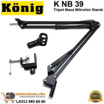 König K NB 39 Tripot Masa Mikrofon Standı
