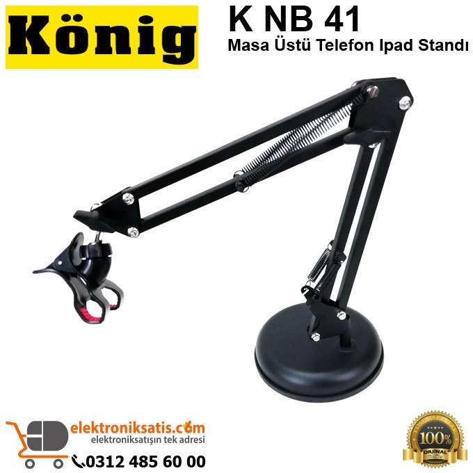 König K NB 41 Masa Üstü Telefon Ipad Standı