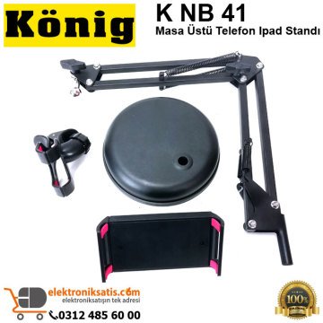 König K NB 41 Masa Üstü Telefon Ipad Standı
