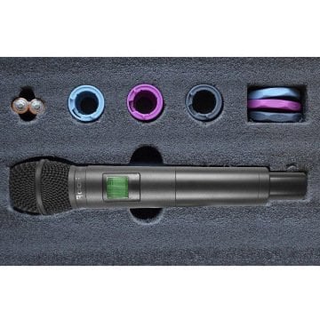 Roof R-5 UHF Kablosuz El Mikrofonu Siyah