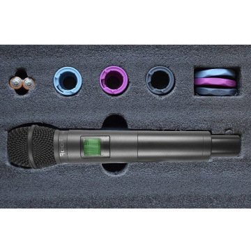 Roof R-5 UHF Kablosuz El Mikrofonu Siyah