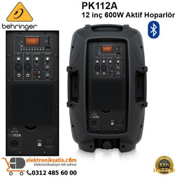 Behringer PK112A 12 inç 600W Aktif Hoparlör
