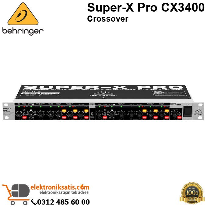 Behringer Super-X Pro CX3400 Crossover