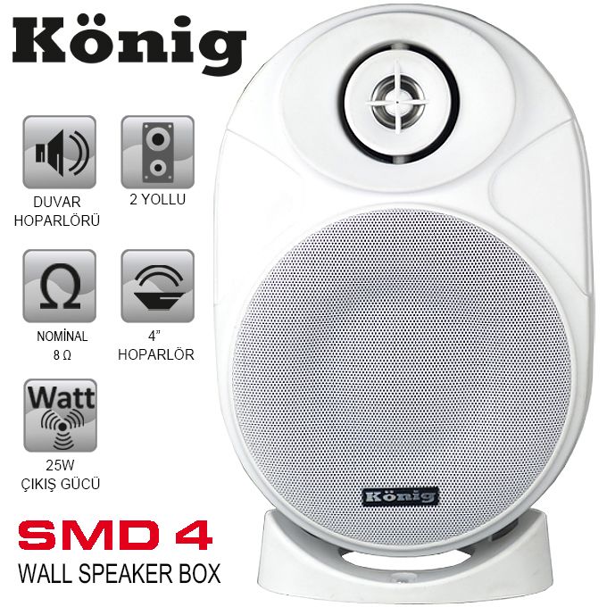 König SMD 4 Sütun Hoparlör